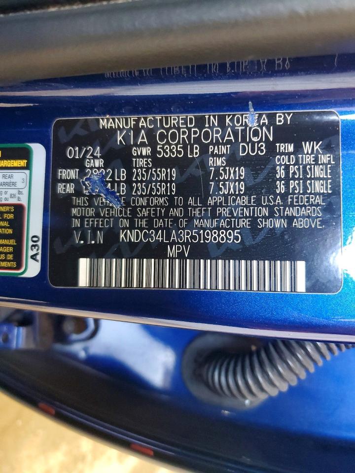 2024 Kia All other VIN KNDC34LA3R5198895 photo 12