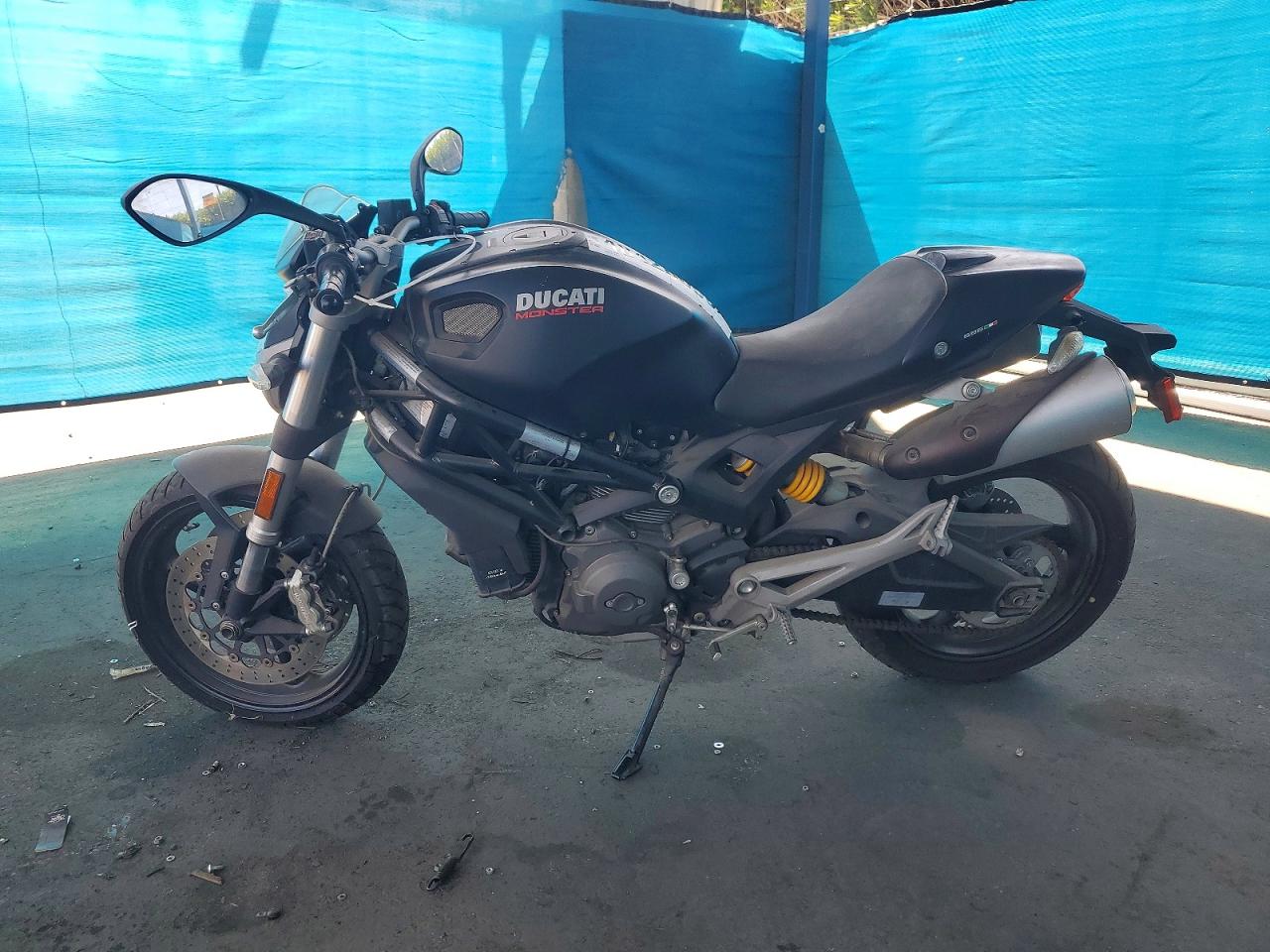 2011 Ducati Monster VIN ZDM1RADN7BB040593 photo 3