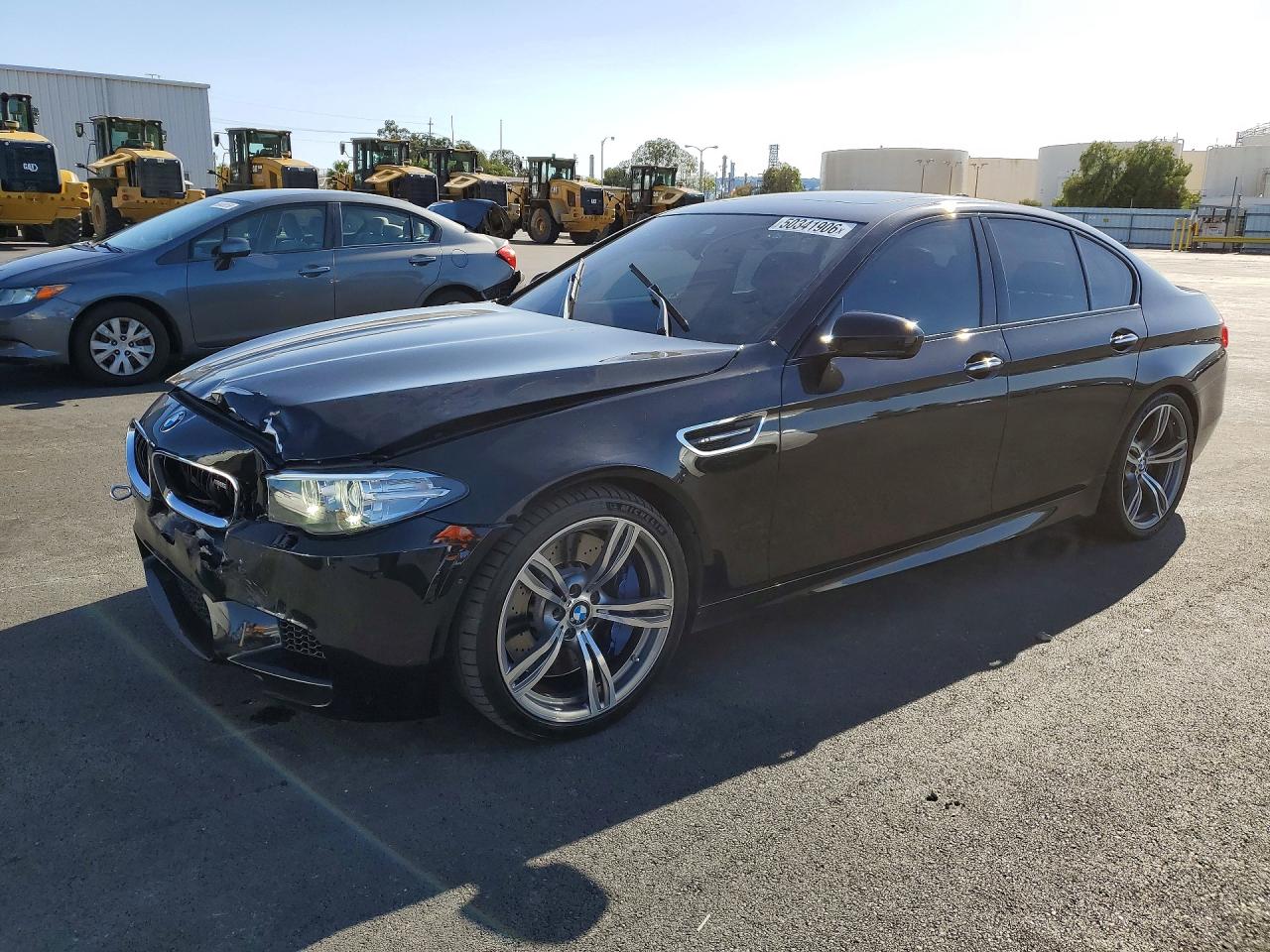 2014 BMW M5 VIN WBSFV9C55ED097440 photo 1