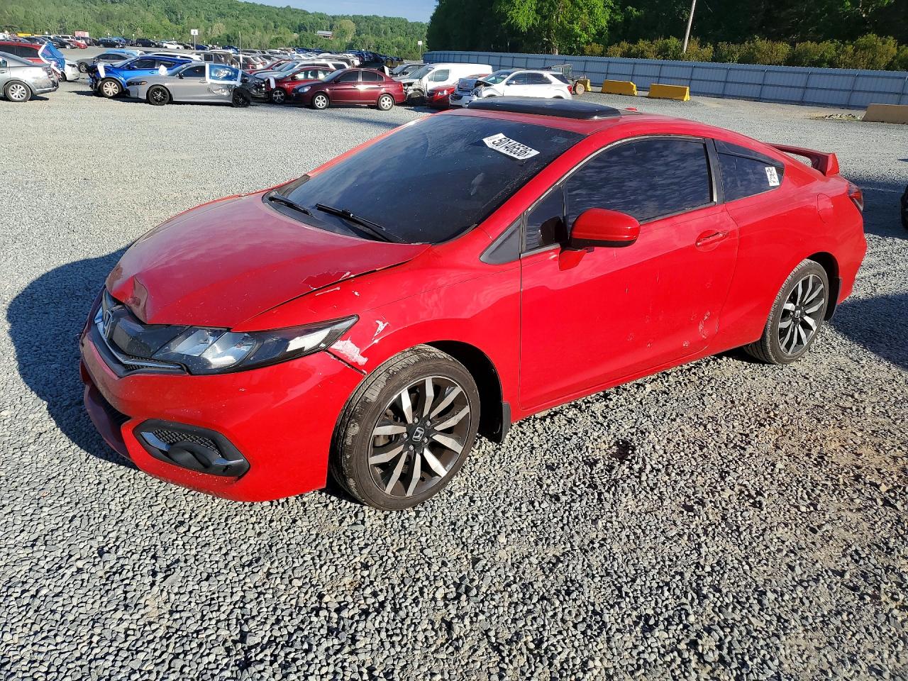 2015 Honda Civic VIN 2HGFG3B0XFH511449 photo 1