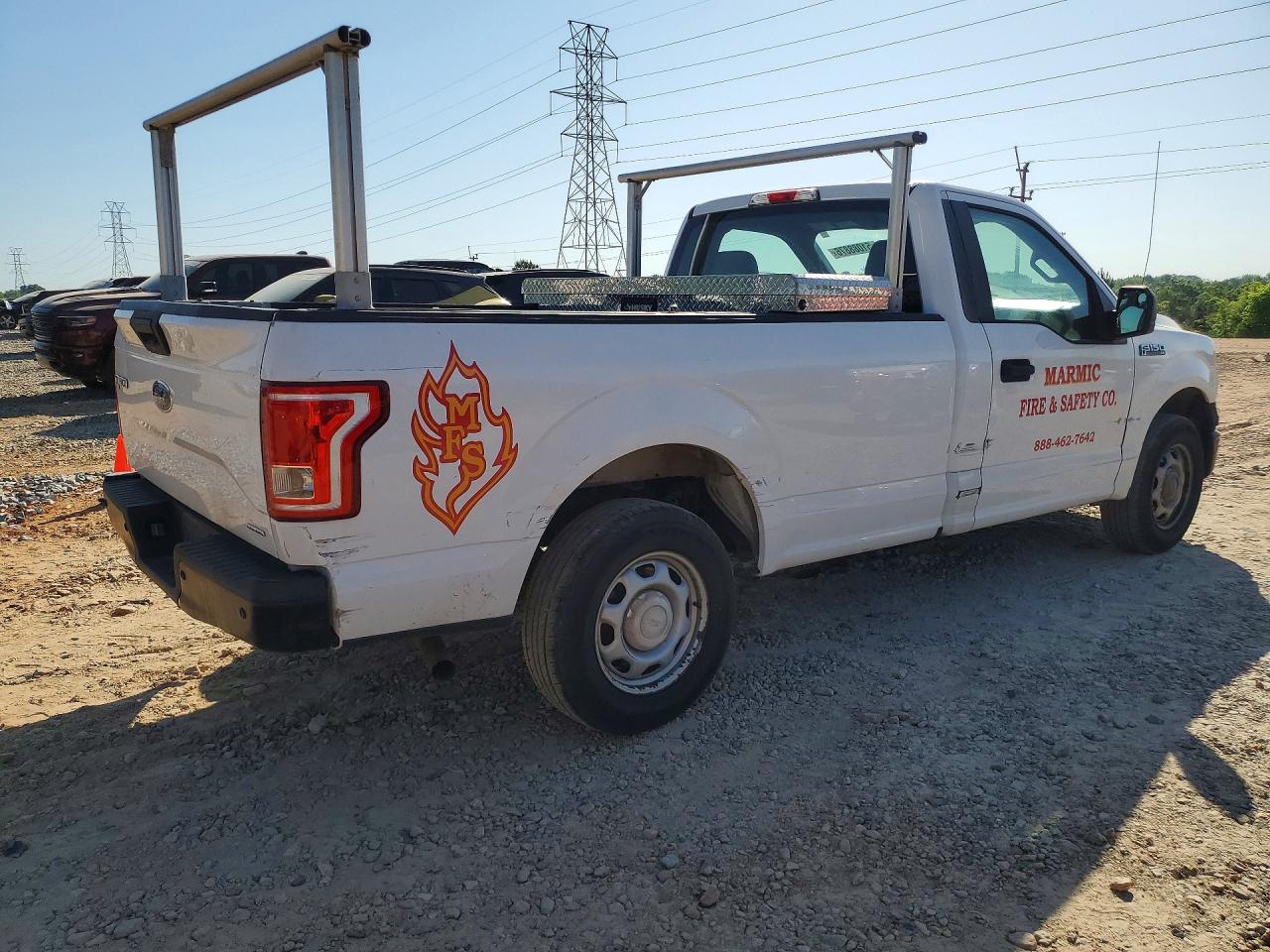 2015 Ford F150 VIN 1FTMF1C88FKD50058 photo 3