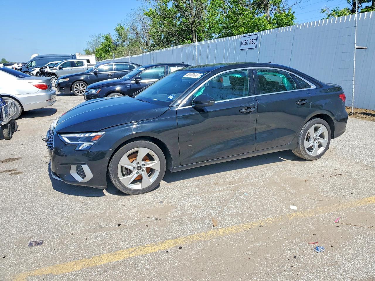 2024 Audi A3 VIN WAUAUDGYXRA094730 photo 1