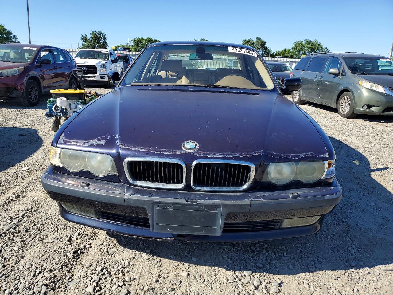 2001 BMW 7 series VIN WBAGG834X1DN85801 photo 5