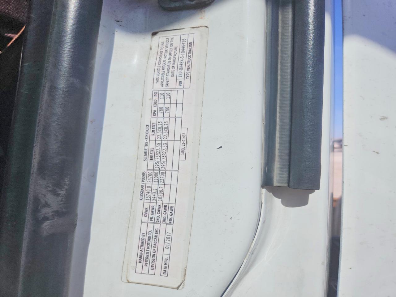 2018 PETERBILT All other VIN 1XPBA48X5JD446426 photo 10