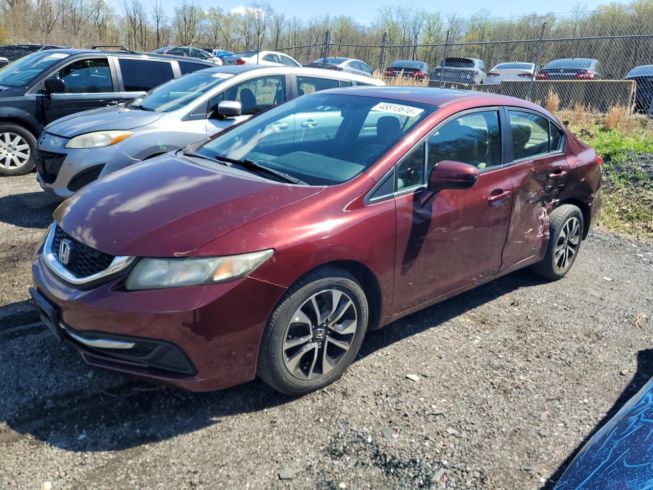 2014 Honda Civic VIN 19XFB2F85EE205471 photo 1