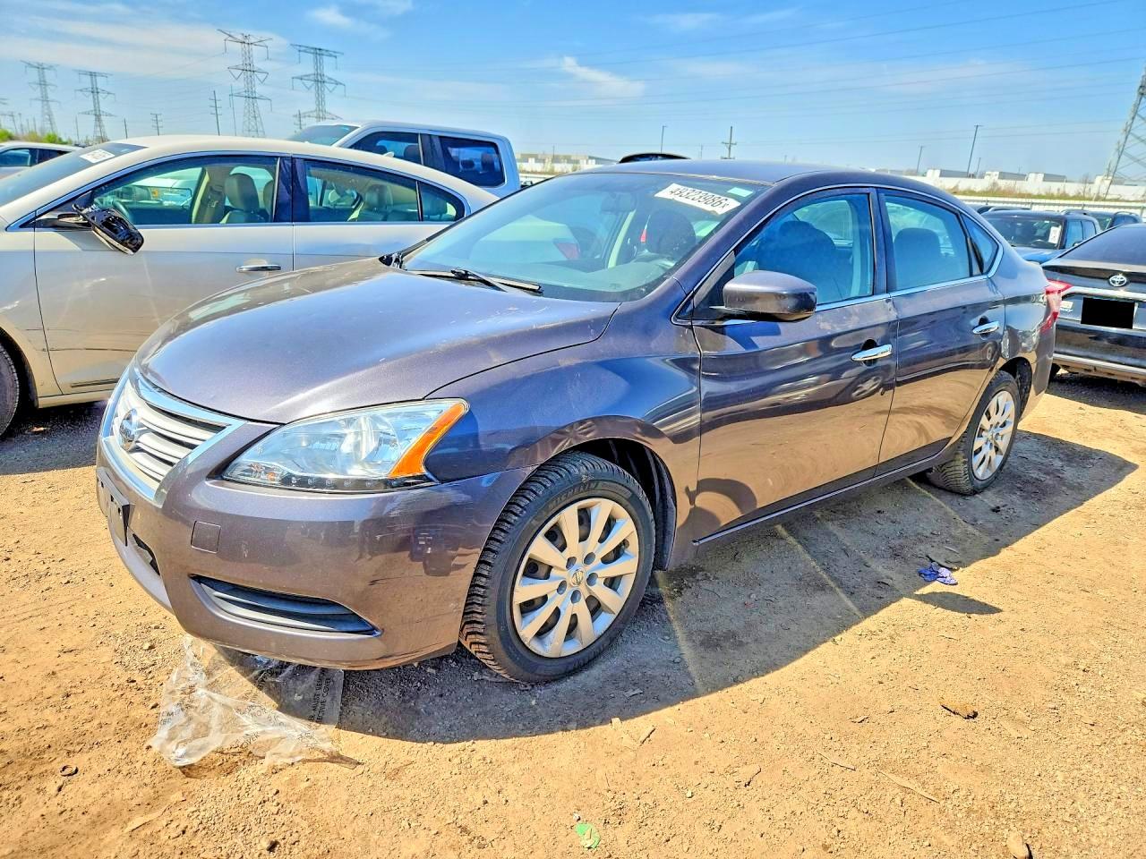 2015 Nissan Sentra VIN 3N1AB7AP1FL662025 photo 1