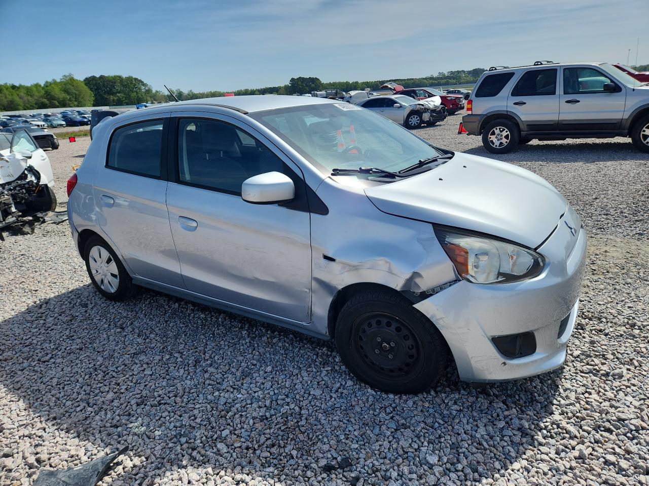 2015 Mitsubishi Mirage VIN ML32A3HJ1FH037334 photo 4