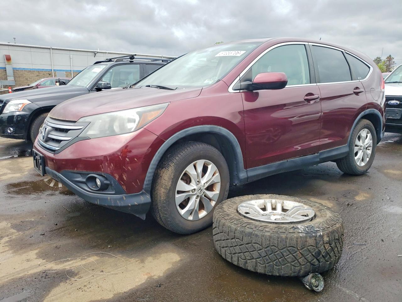 2012 Honda Crv VIN 5J6RM4H5XCL050629 photo 1