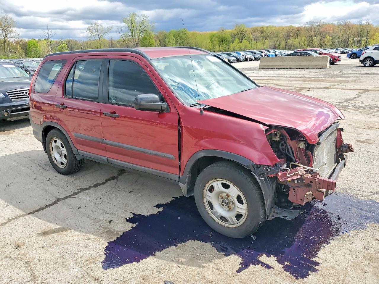 2006 Honda Crv VIN SHSRD785X6U415348 photo 4