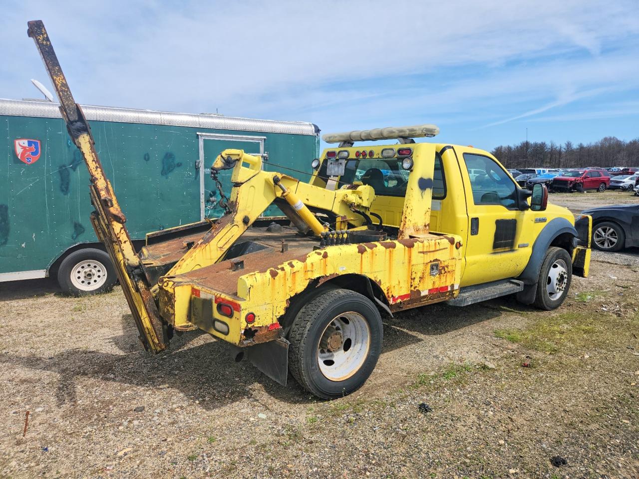 2006 Ford F550 VIN 1FDAF56P06EB80009 photo 3
