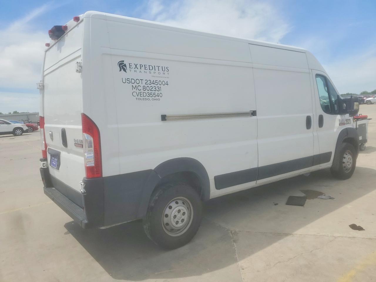 2019 Ram Promaster VIN 3C6TRVDG0KE559931 photo 3
