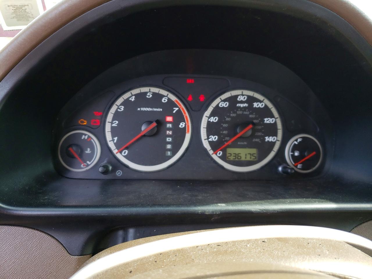2004 Honda Crv VIN JHLRD68424C011966 photo 9