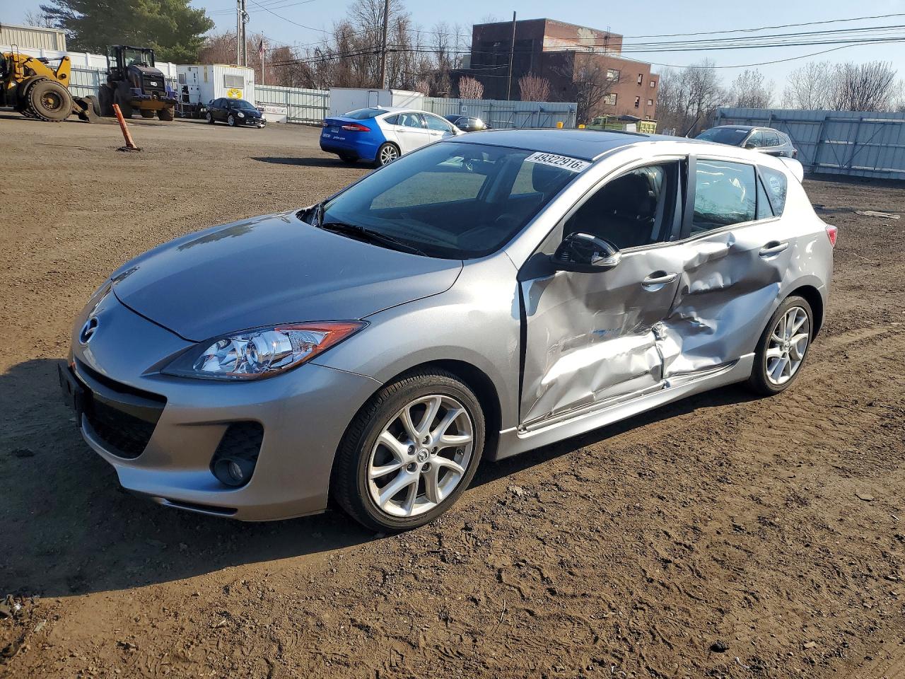 2012 Mazda Mazda3 VIN JM1BL1M97C1660968 photo 1