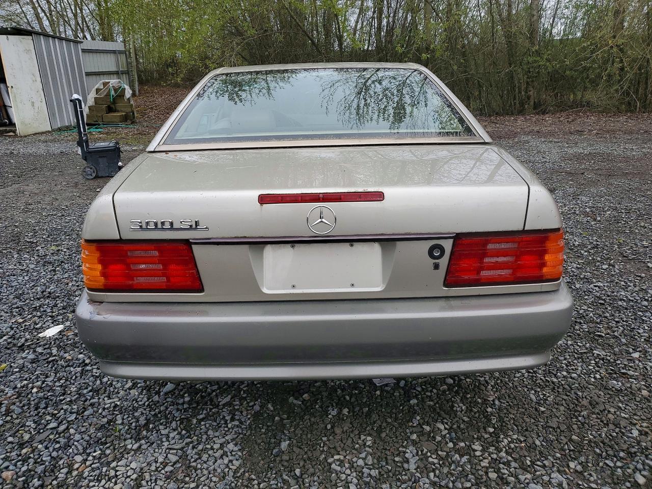 1991 Mercedes Sl-class VIN WDBFA61E6MF015639 photo 6