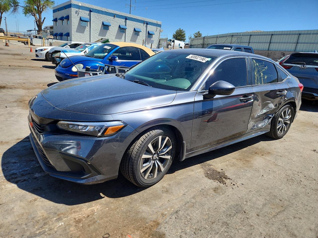 2022 Civic VIN 2HGFE1F70NH323264 photo 1