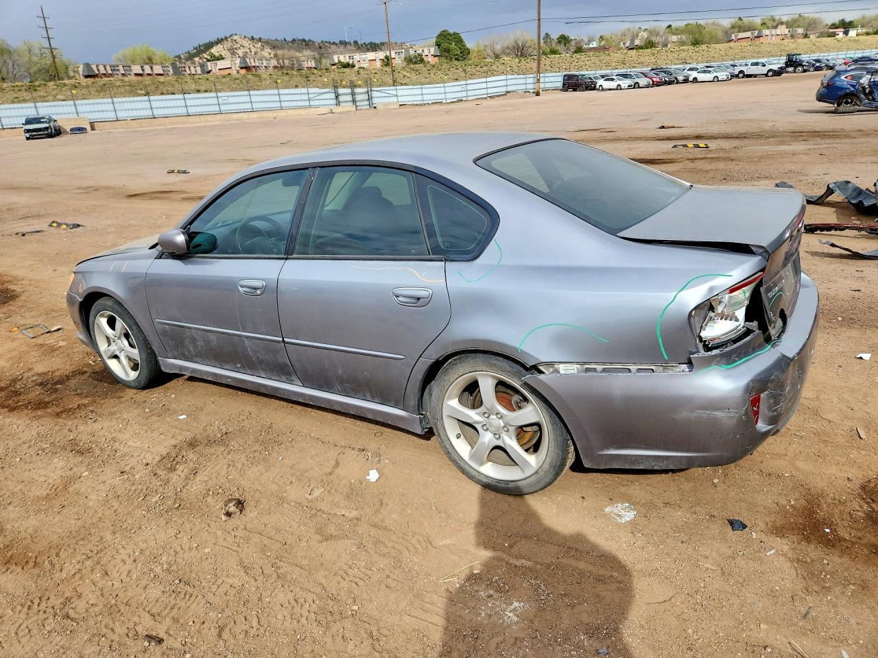 2008 SUBARU LEGACY VIN 4S3BL616187223561 photo 2