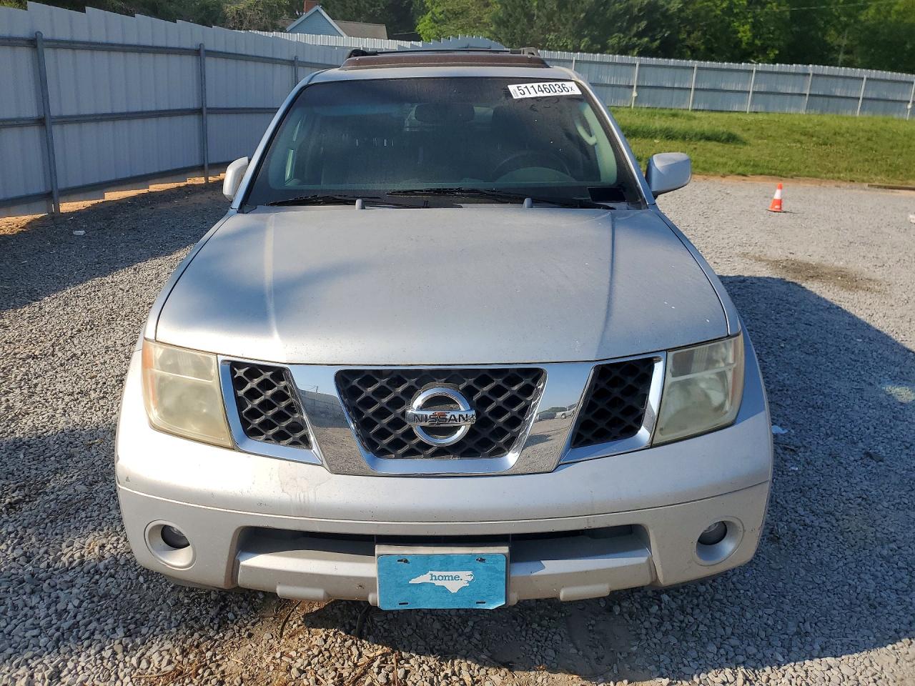 2006 Nissan Pathfinder VIN 5N1AR18U56C607134 photo 5