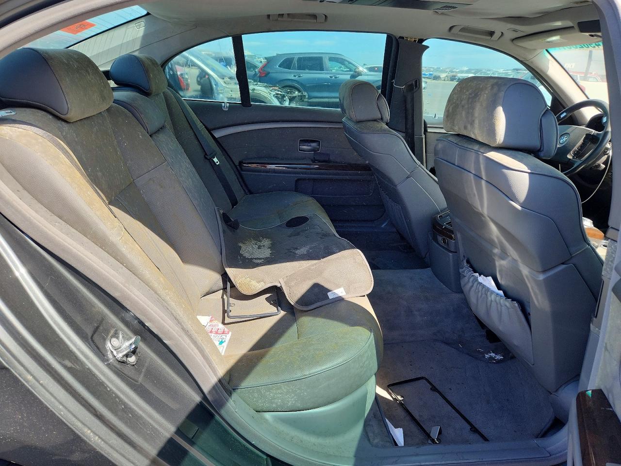 2005 BMW 7 series VIN WBAGN63565DS57378 photo 10