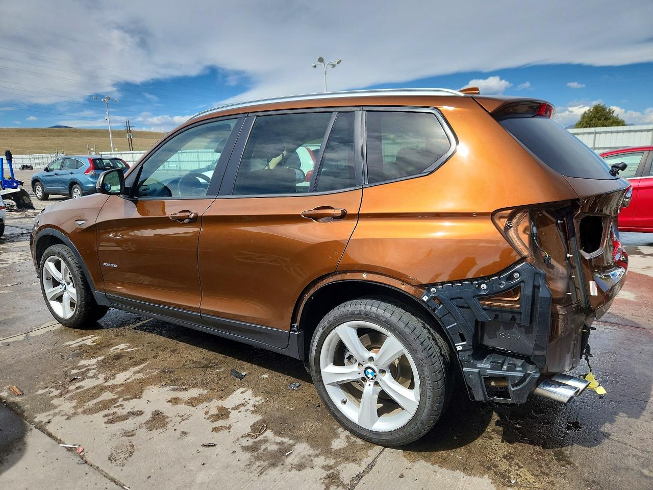 2017 BMW X3 VIN 5UXWX9C51H0D97488 photo 2