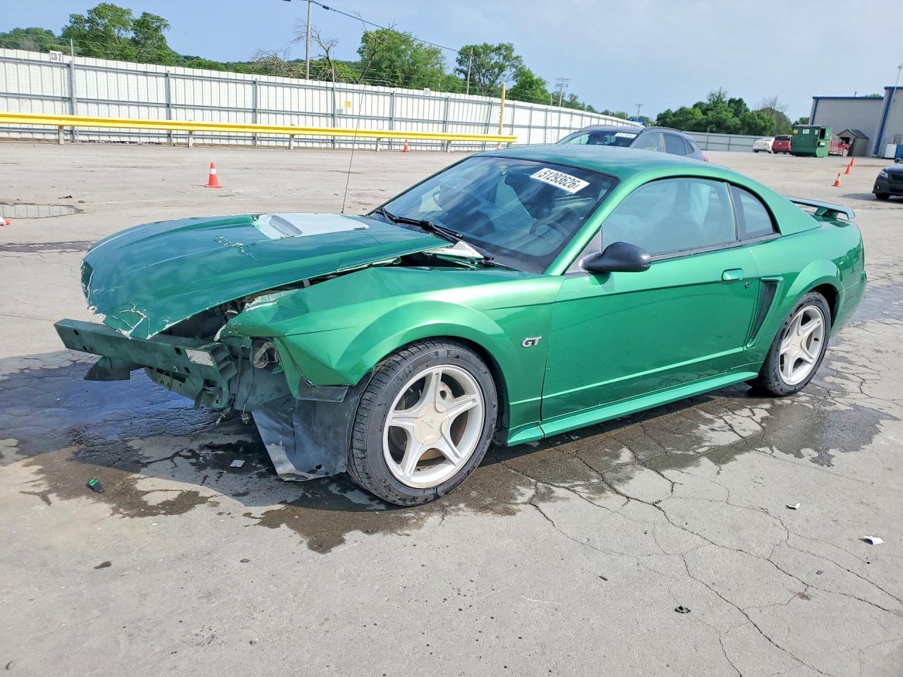 2002 Ford Mustang VIN 1FAFP42X82F124286 photo 1