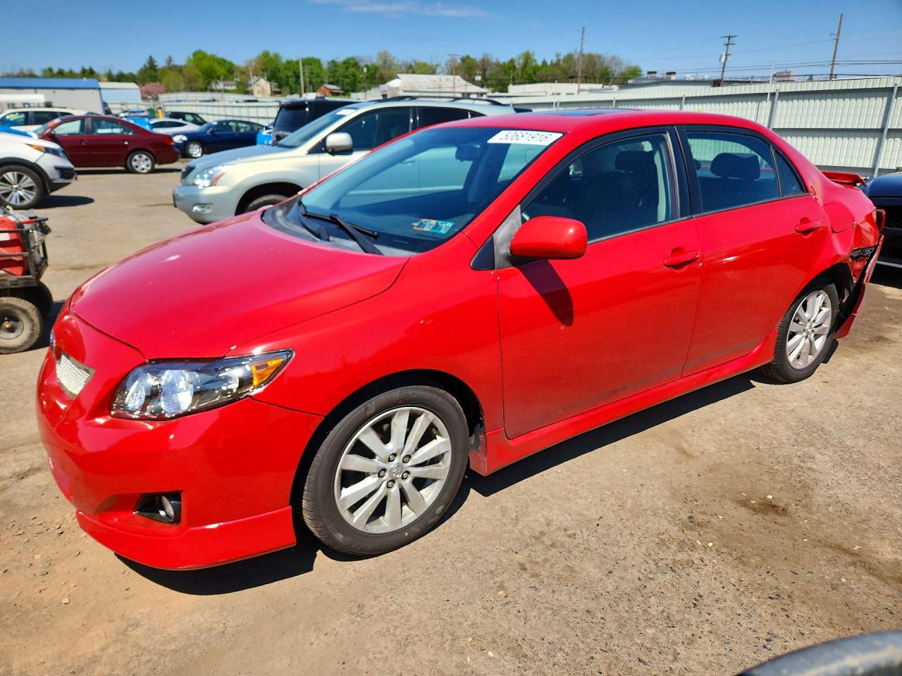 2009 TOYT Corolla VIN 2T1BU40E99C130121 photo 1