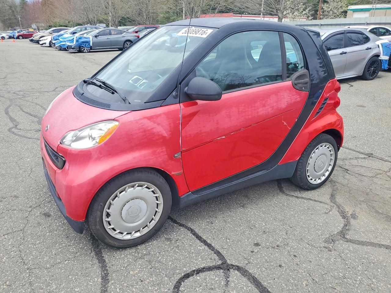 2012 SMART Fortwo VIN WMEEJ3BA7CK567908 photo 1