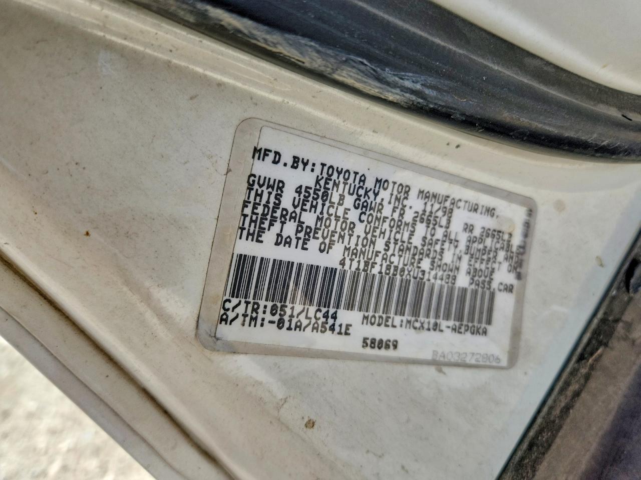 1999 Toyota Avalon VIN 4T1BF18B0XU314488 photo 12