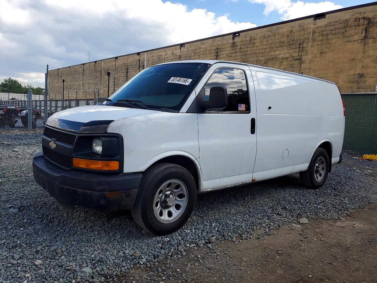 2010 CHEV Express VIN 1GCUGADX1A1163665 photo 1