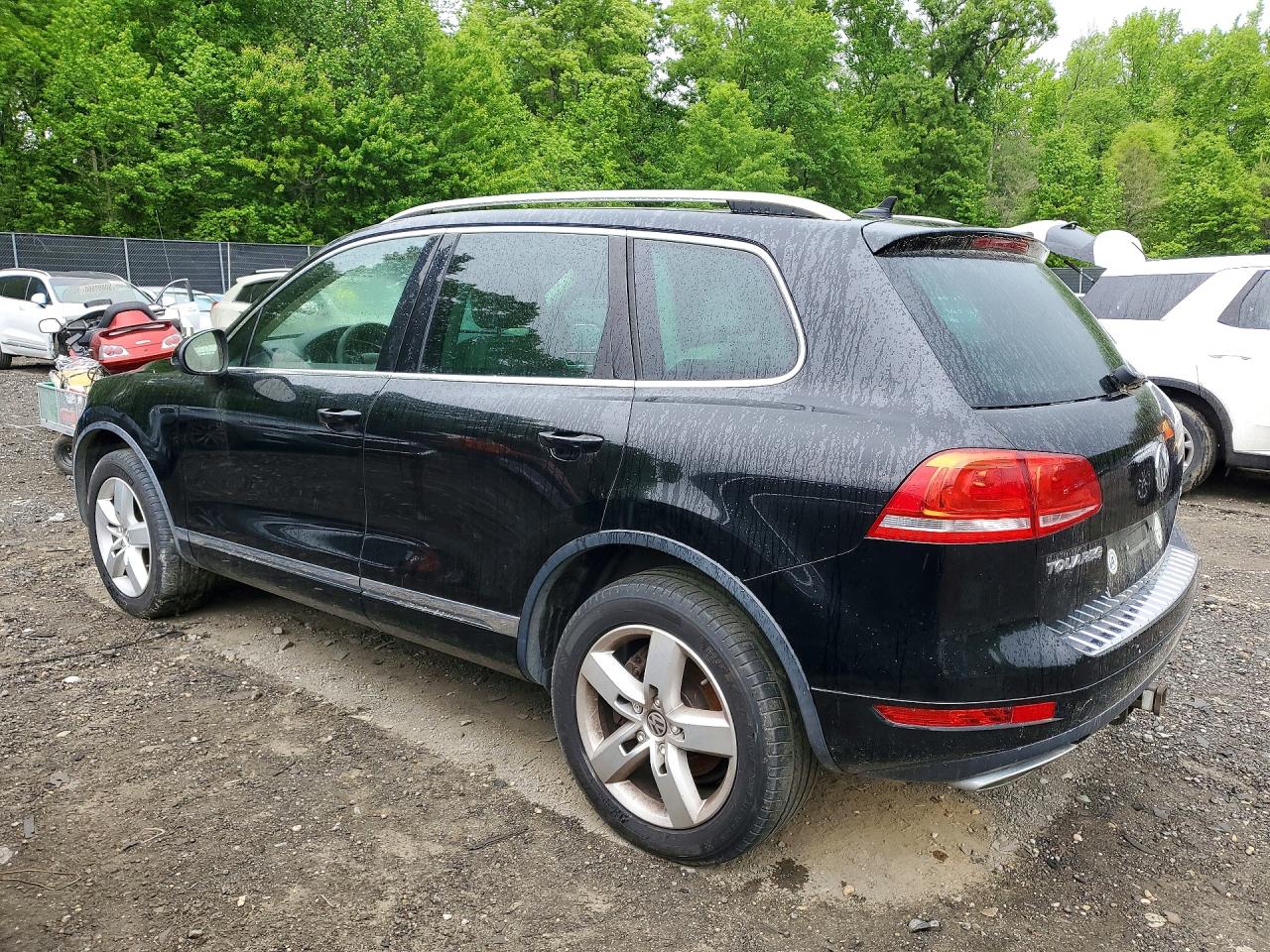 2014 Volkswagen Touareg VIN WVGEP9BP4ED001471 photo 2