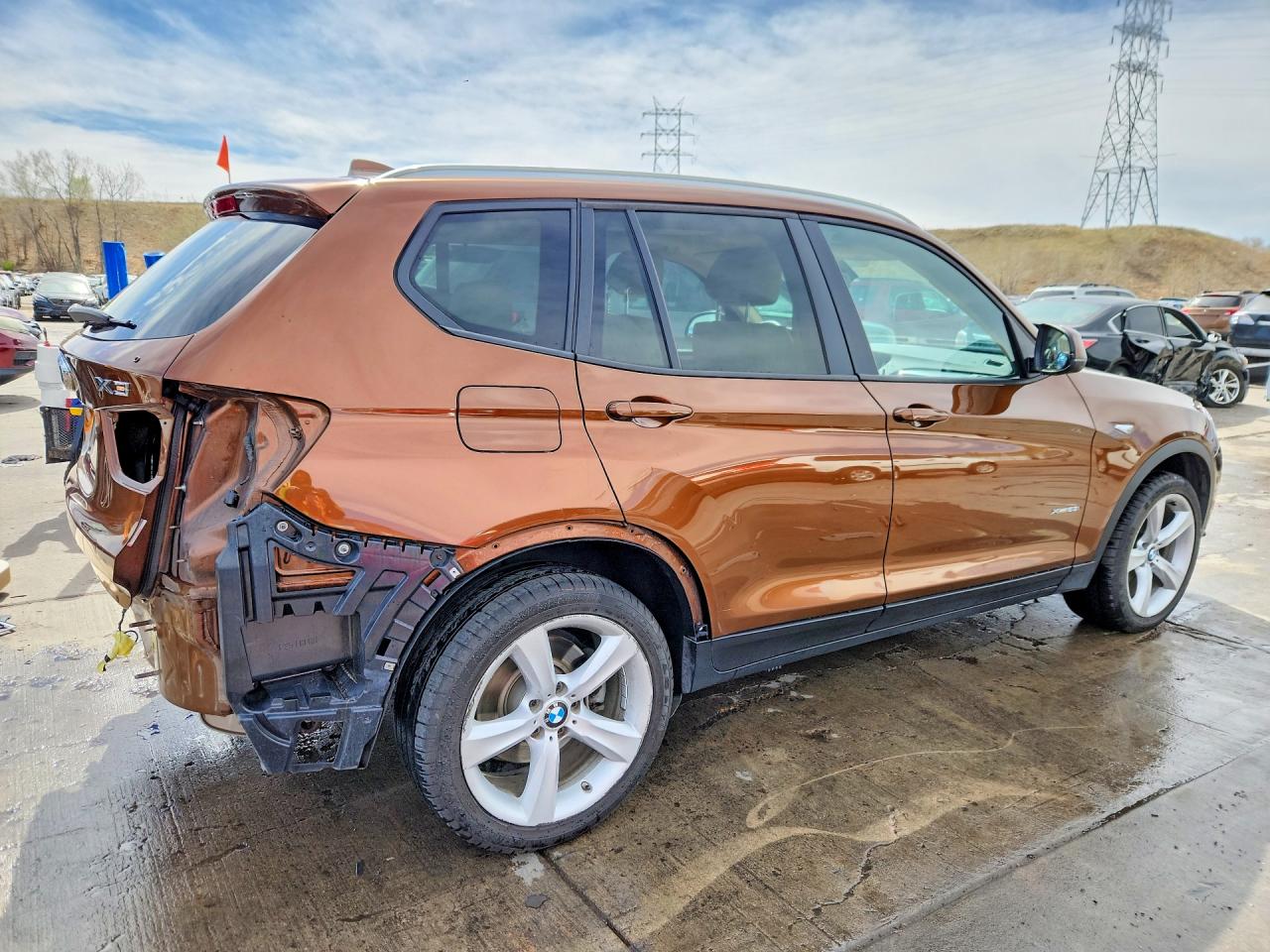 2017 BMW X3 VIN 5UXWX9C51H0D97488 photo 3