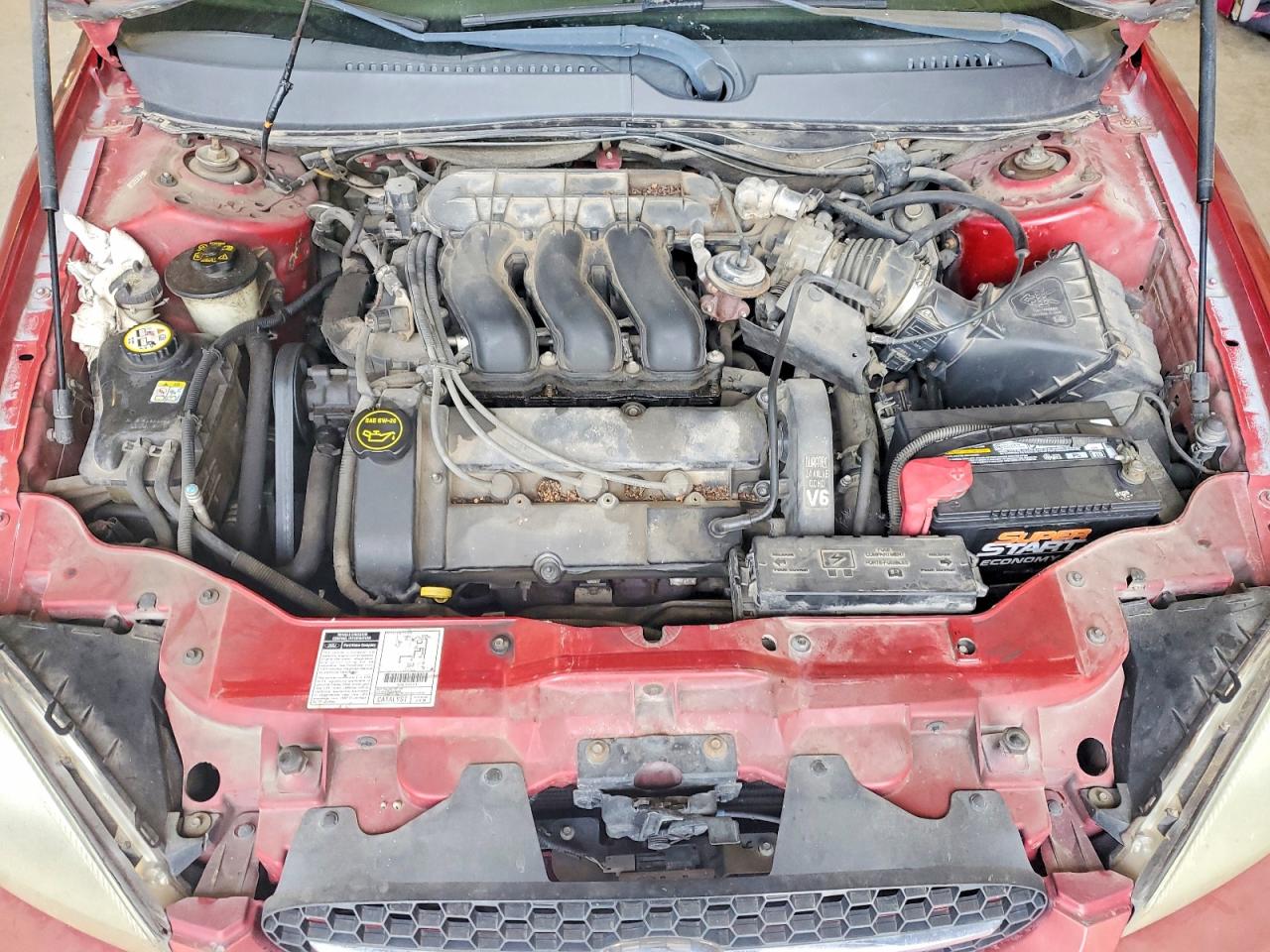 2002 Ford Taurus VIN 1FAHP56S22G282033 photo 11