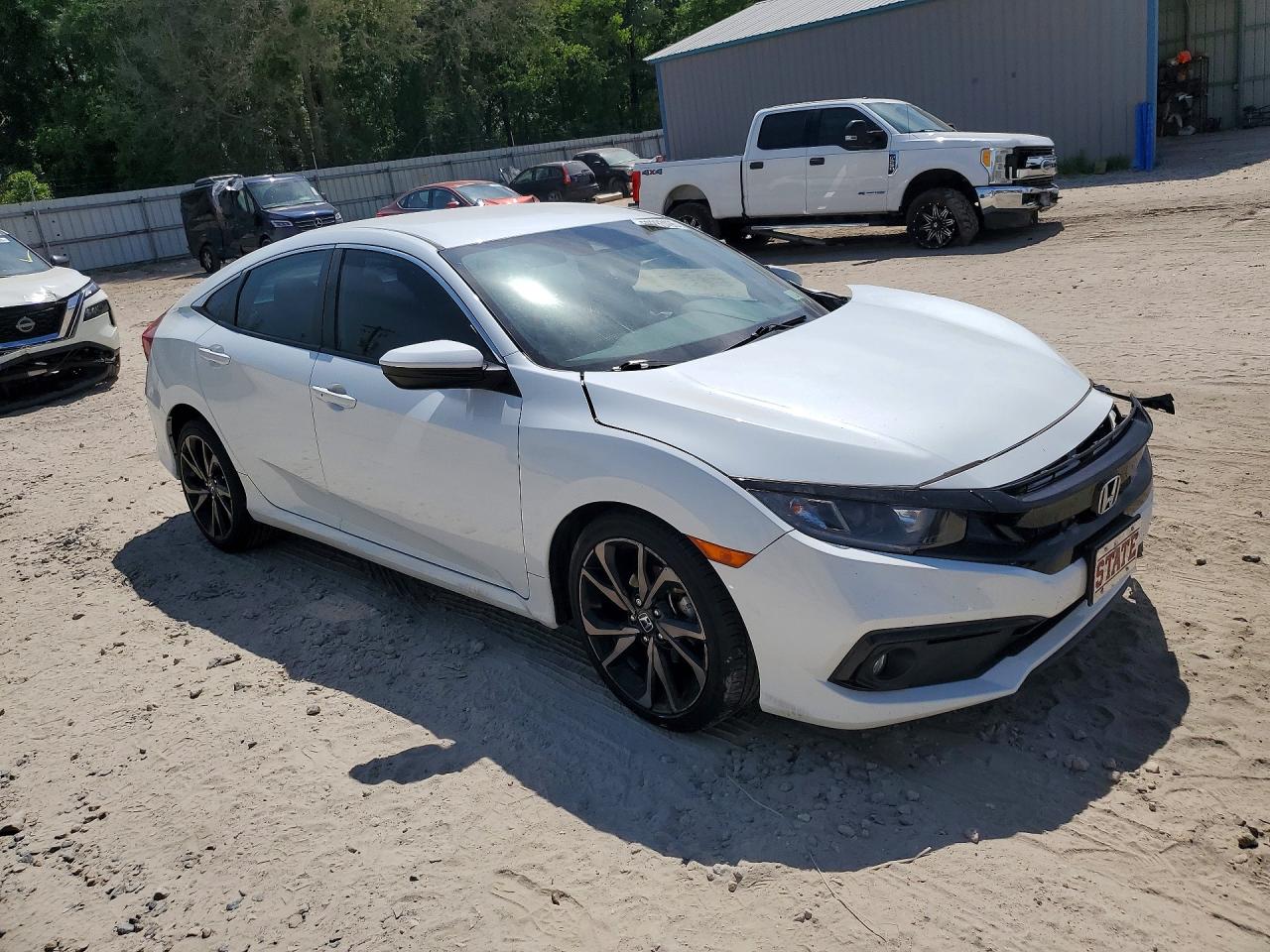 2021 Honda Civic VIN 19XFC2F84ME003216 photo 4