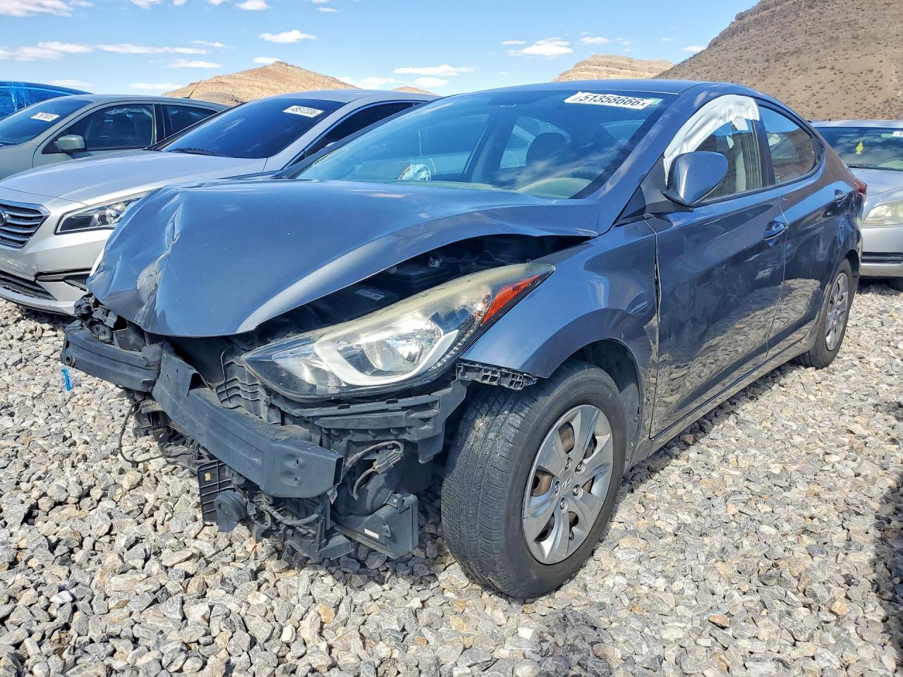 2016 HYUNDAI Elantra VIN KMHDH4AE0GU570316 photo 1