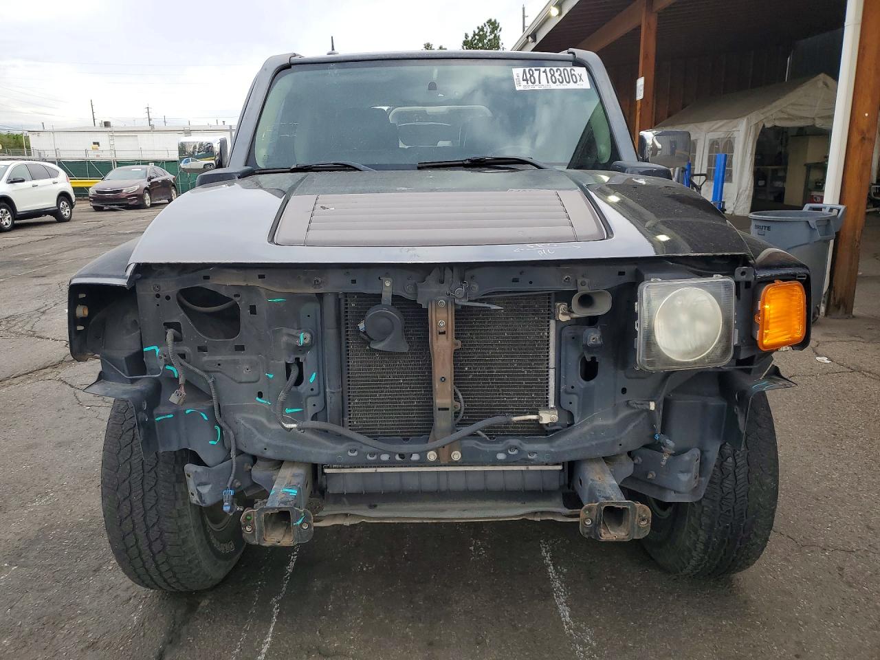 2007 HUMMER H3 VIN 5GTDN13E578217256 photo 5
