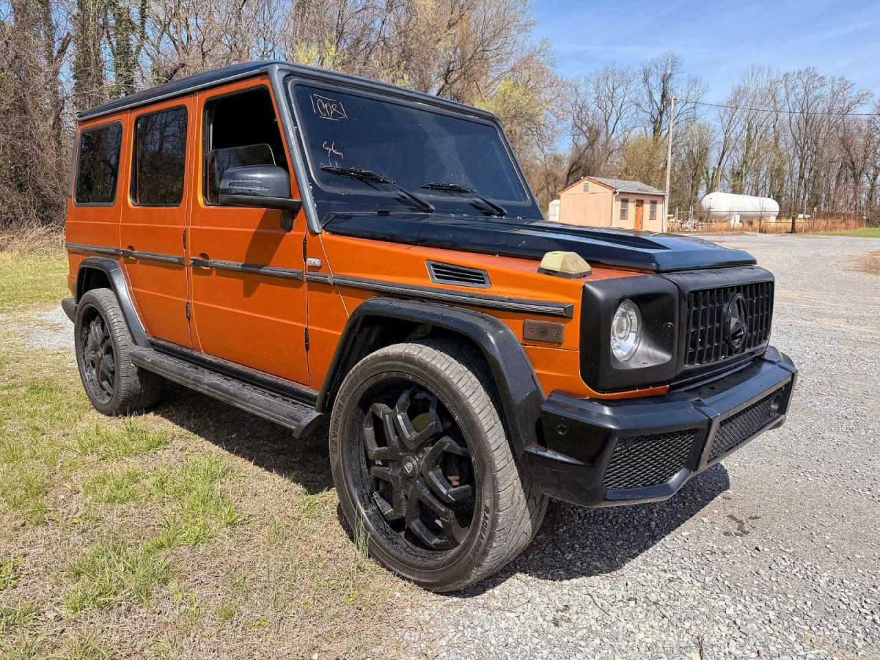 2002 MERCEDES-BENZ G-class VIN WDCYR49E32X128378 photo 1