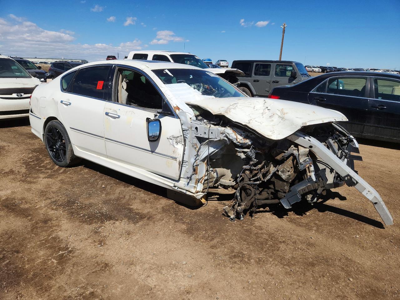 2008 INFINITI M45 VIN JNKBY01F28M550999 photo 4