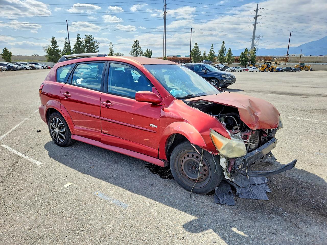 2006 Pontiac Vibe VIN 5Y2SL65816Z452254 photo 4