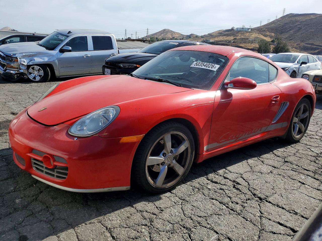 2008 Porsche Cayman VIN WP0AA298X8U760849 photo 1