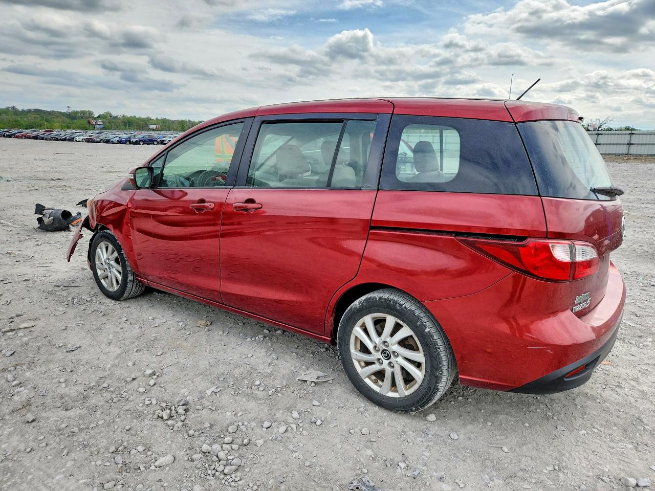 2014 MAZDA 5 VIN JM1CW2BL3E0169127 photo 2