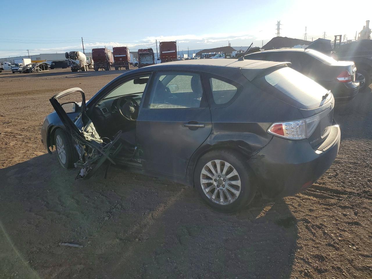 2008 Subaru Impreza VIN JF1GH61628H803232 photo 2