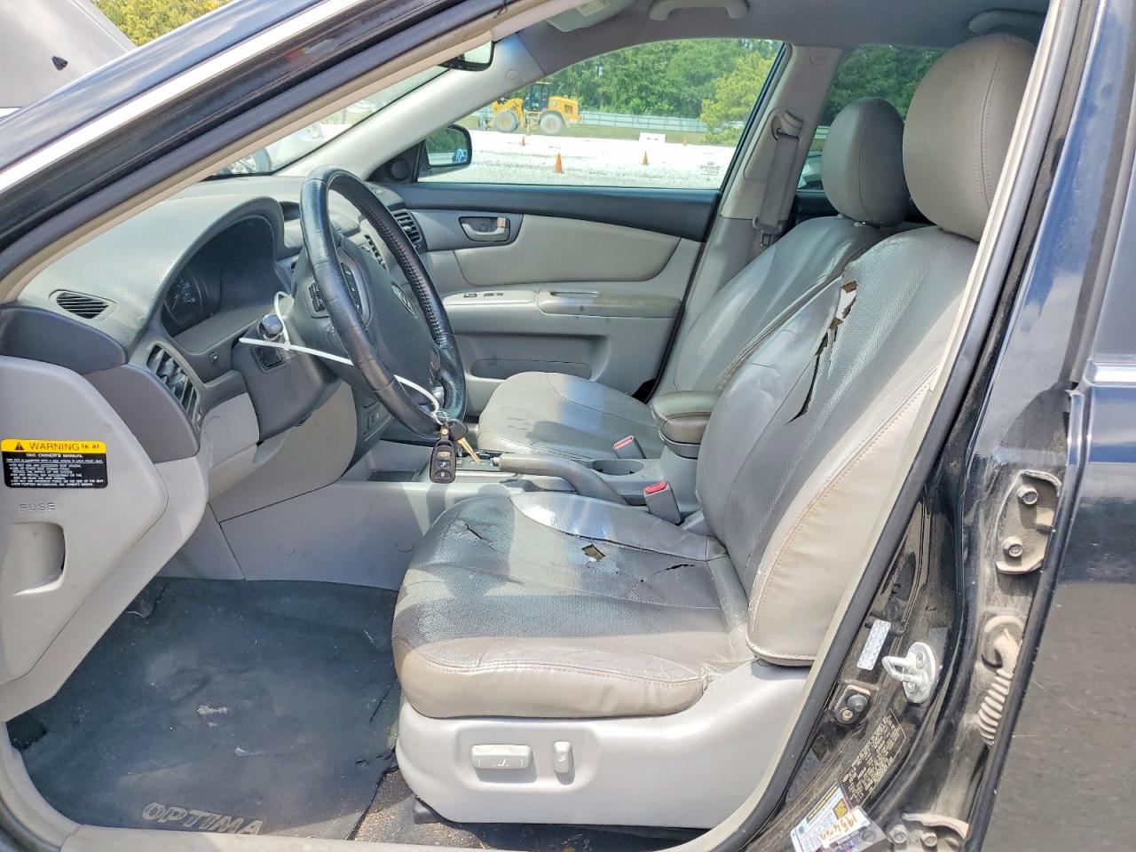 2008 Kia Optima VIN KNAGE123985238714 photo 7