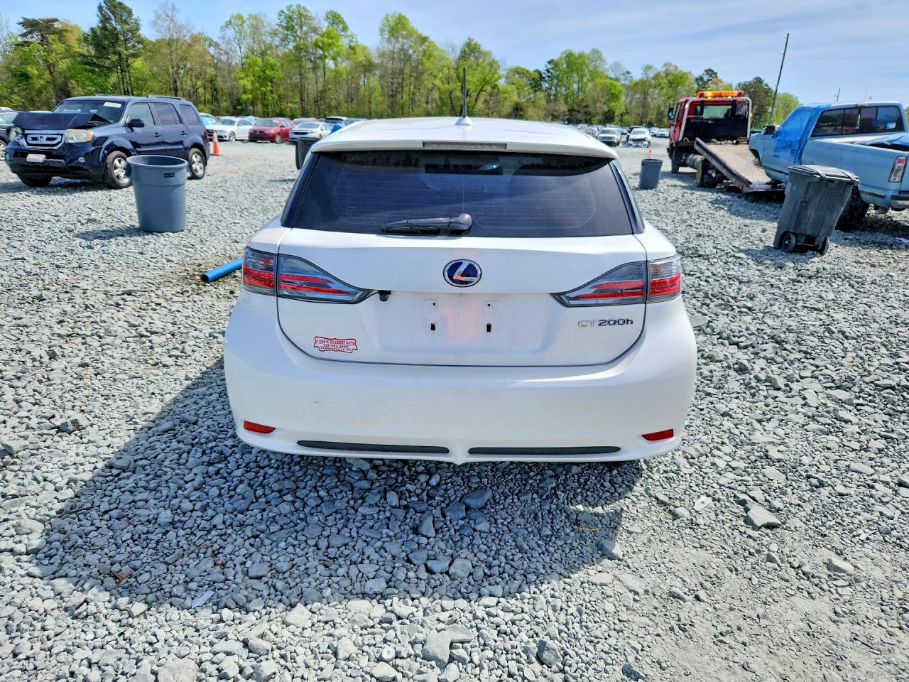 2012 Lexus Ct 200 VIN JTHKD5BH3C2120962 photo 6