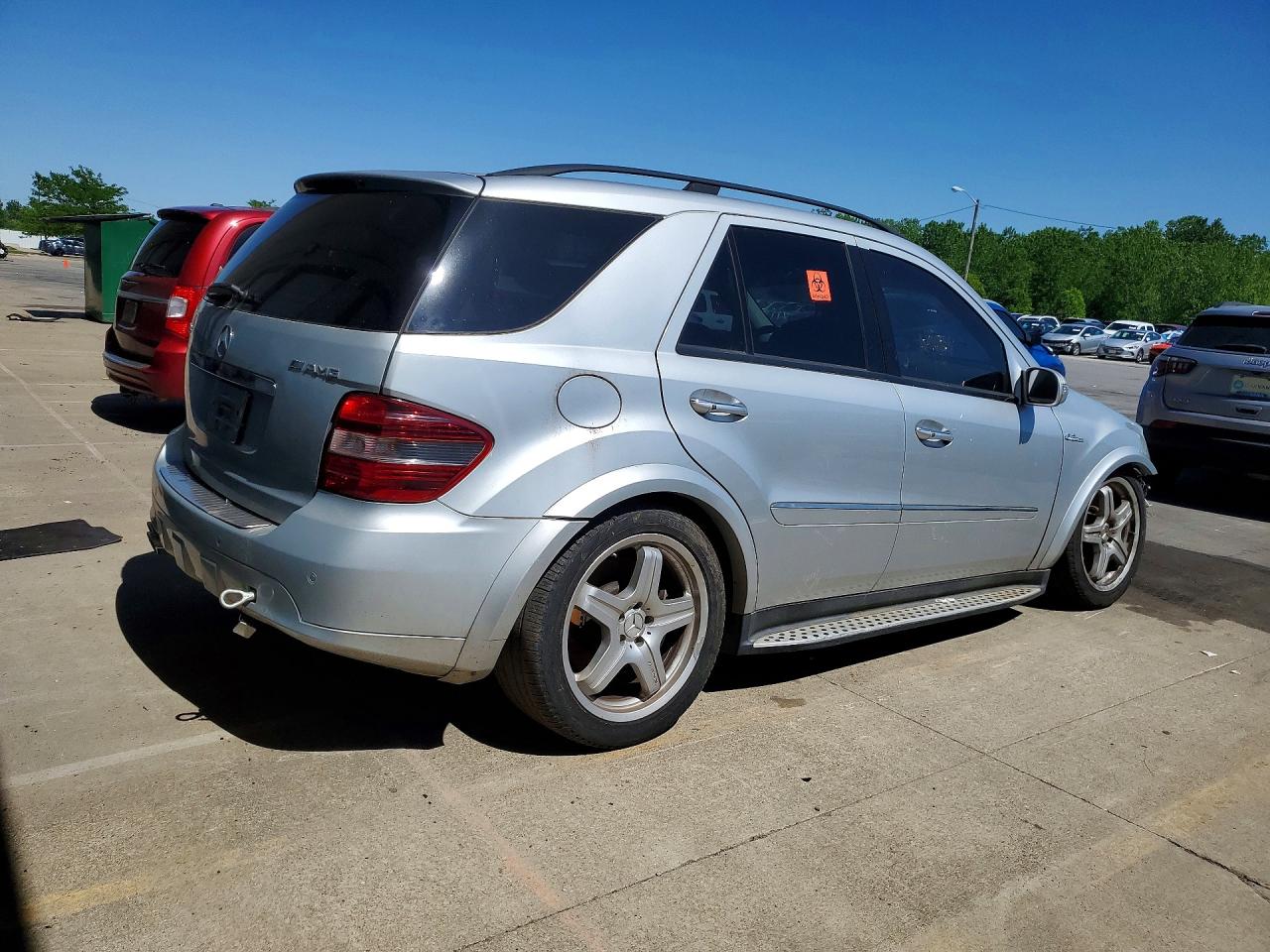 2008 Mercedes-Benz M-class VIN 4JGBB77E08A354695 photo 3