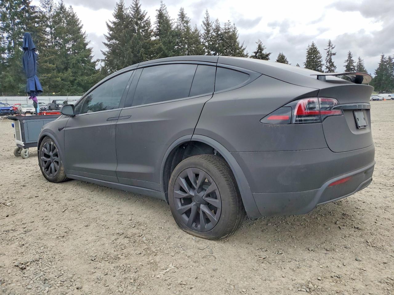 2025 Tesla Model x VIN 7SAXCDE55SF469965 photo 2