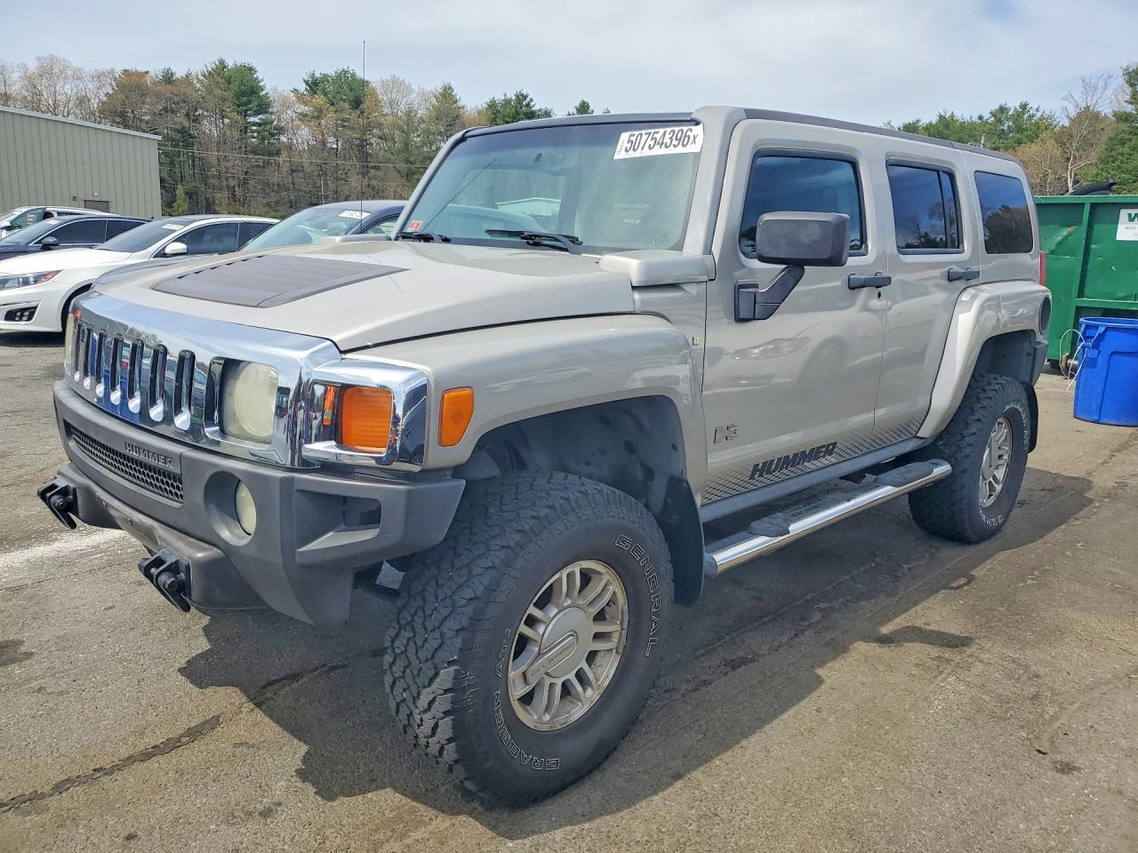 2007 Hummer H3 VIN 5GTDN13E478102521 photo 1