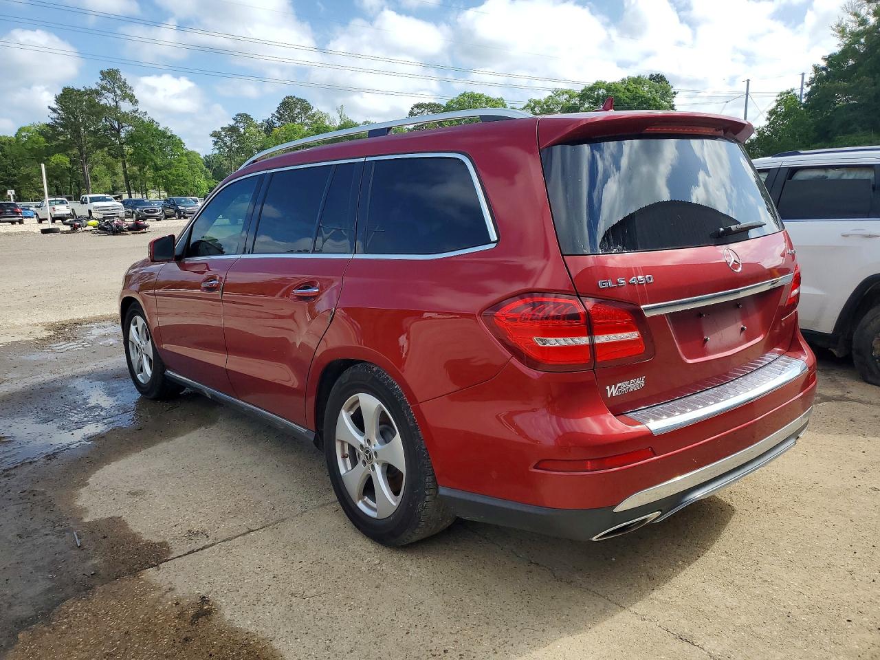 2017 Mercedes-Benz Gls-class VIN 4JGDF6EE6HA919641 photo 2