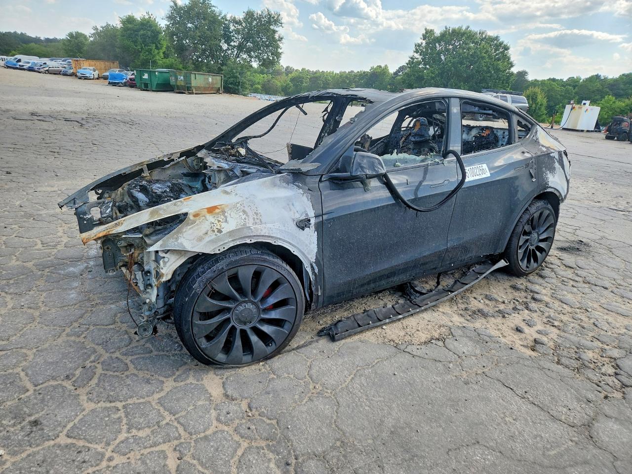 2022 Tesla Model y VIN 7SAYGDEF0NF462430 photo 1