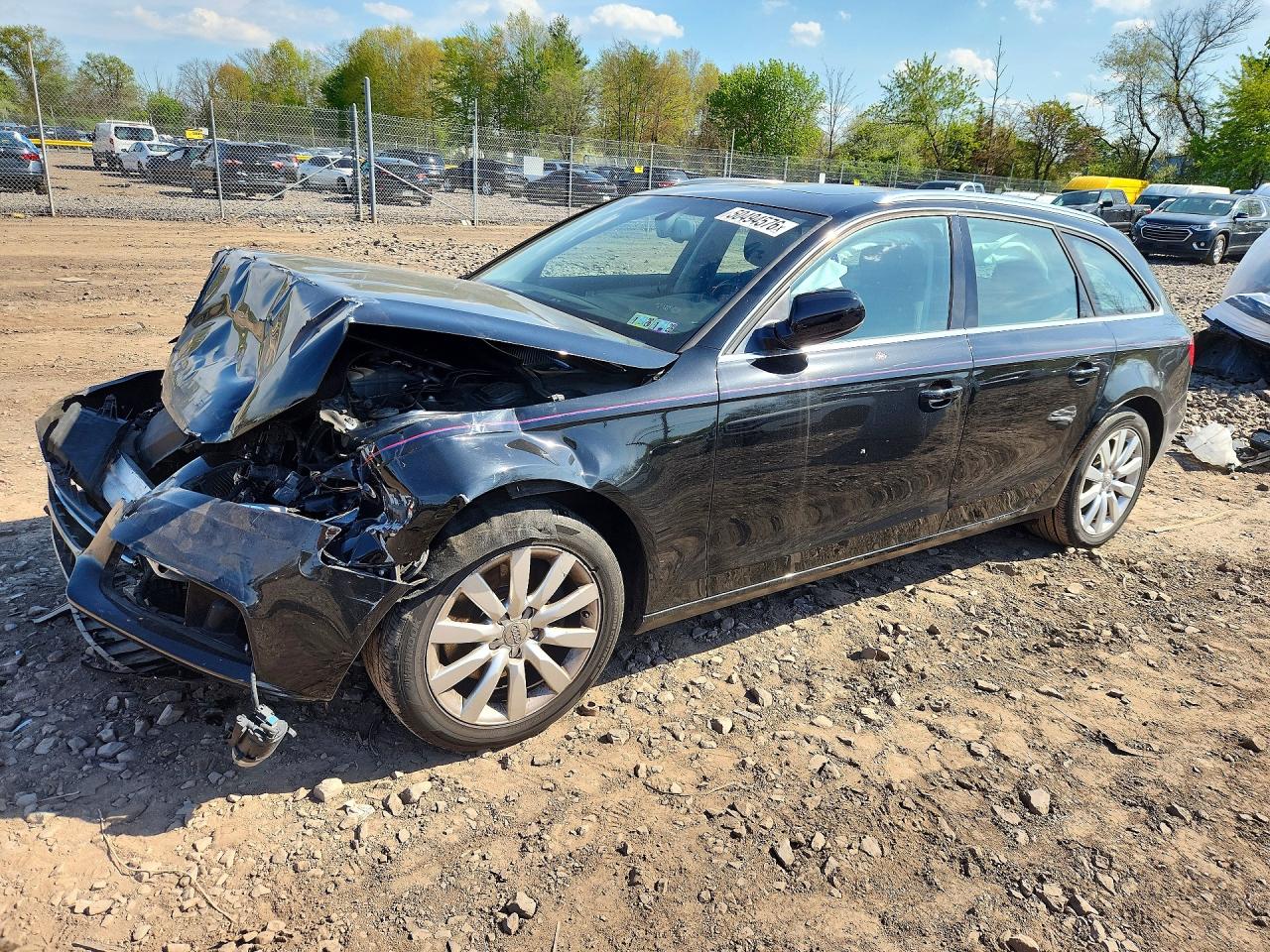 2011 Audi A4 VIN WAUWFAFL3BA082445 photo 1