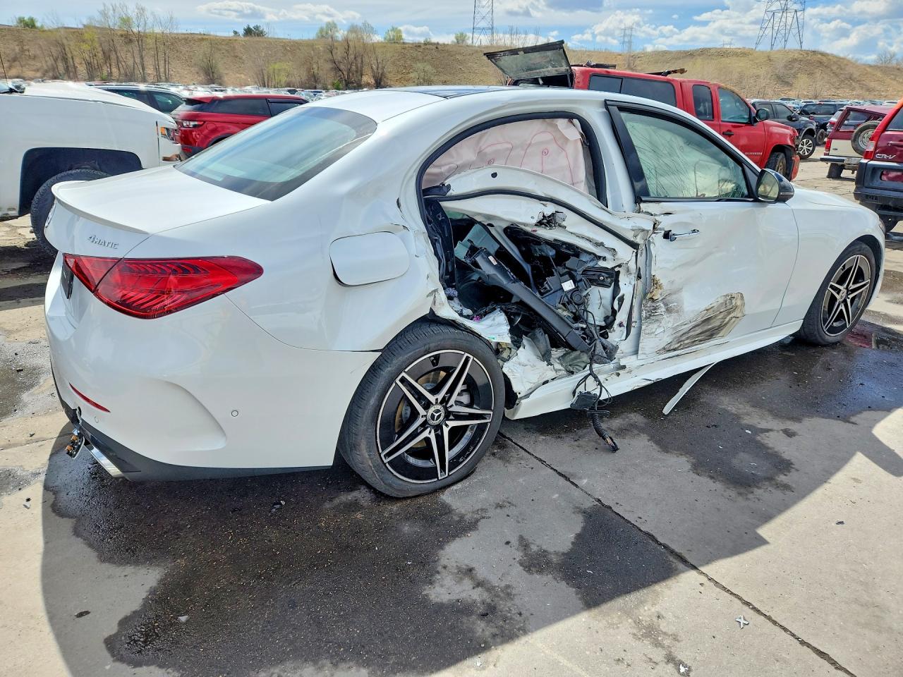 2025 Mercedes-Benz C class VIN W1KAF4HB7SR241932 photo 3