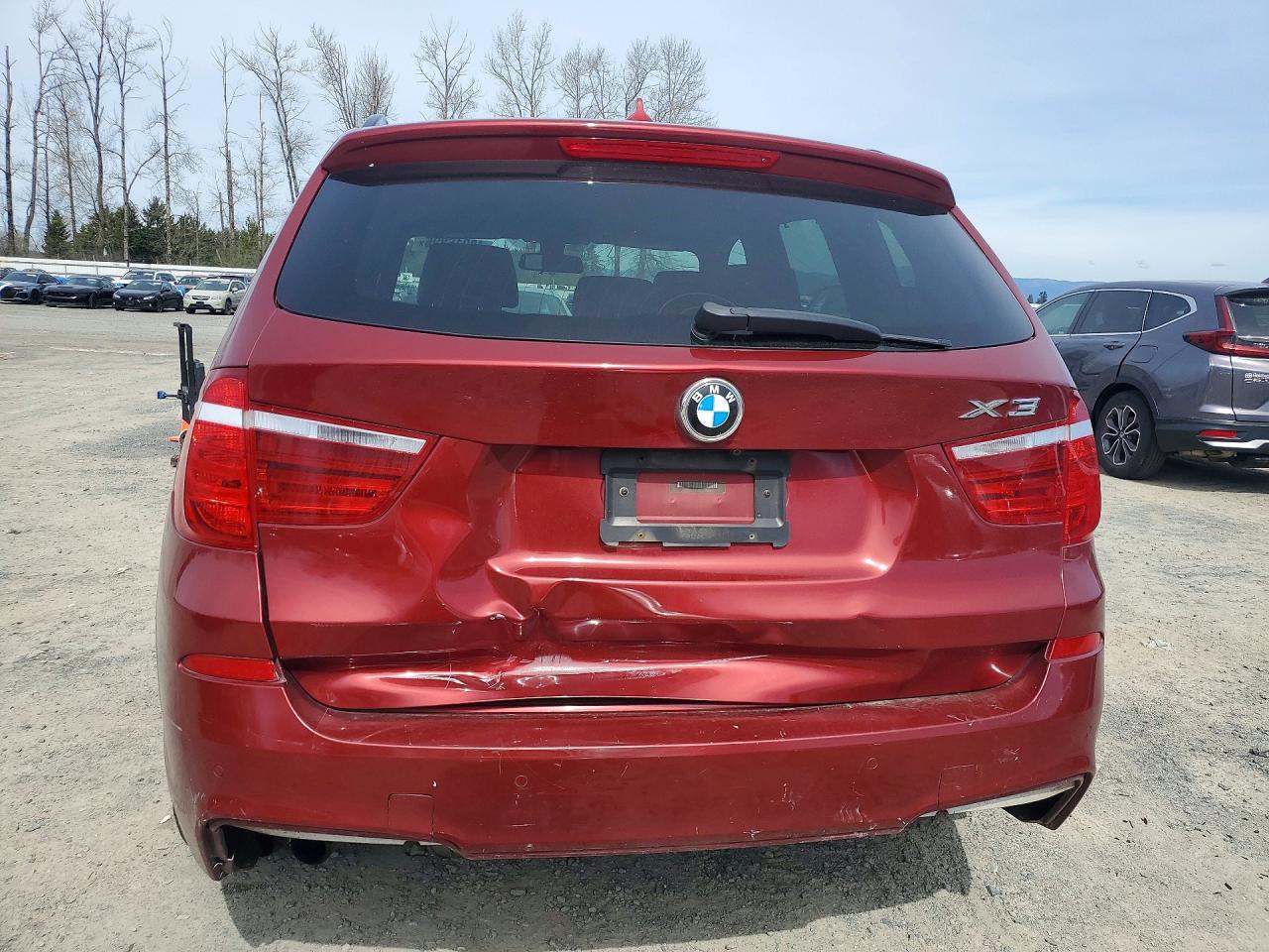 2014 BMW X3 VIN 5UXWX7C5XEL983540 photo 6